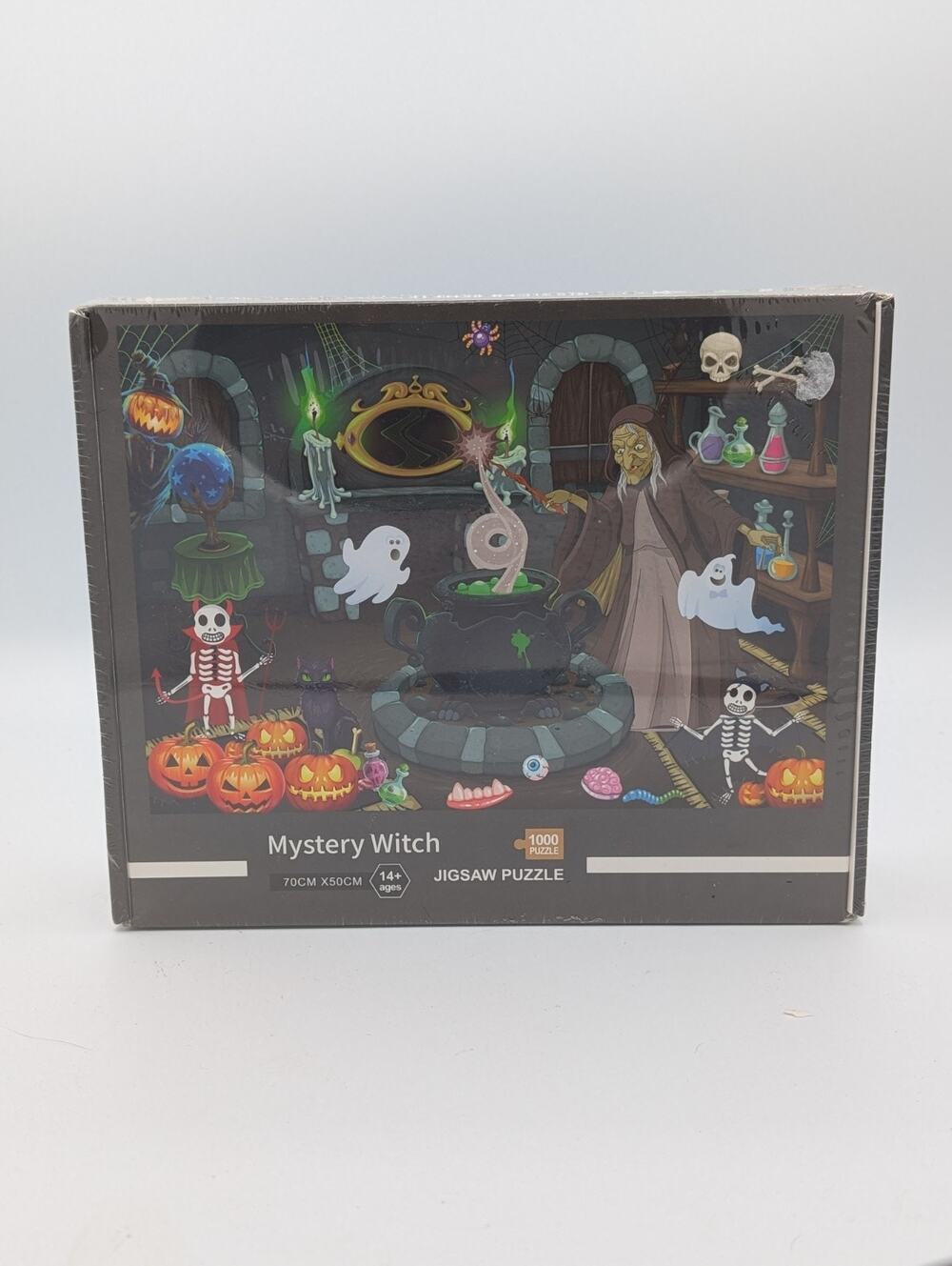 Mystery Witch 1000 Pc. Jigsaw Puzzle Halloween Ages 14+ New Sealed
